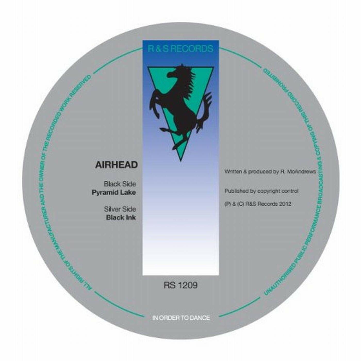 Airhead Pyramid Lake / Black Ink - 12"