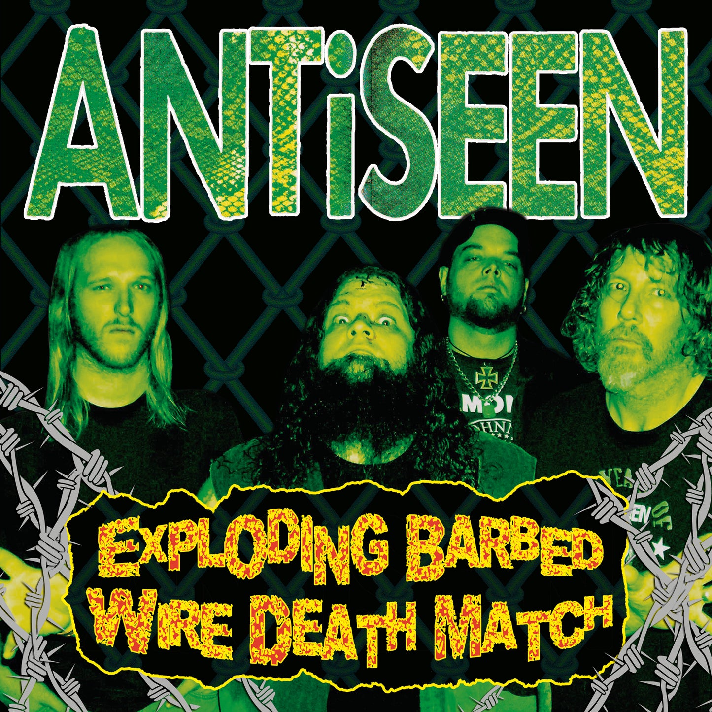 Antiseen Exploding Barbed Wire Death Ma tch EP - 7 inch