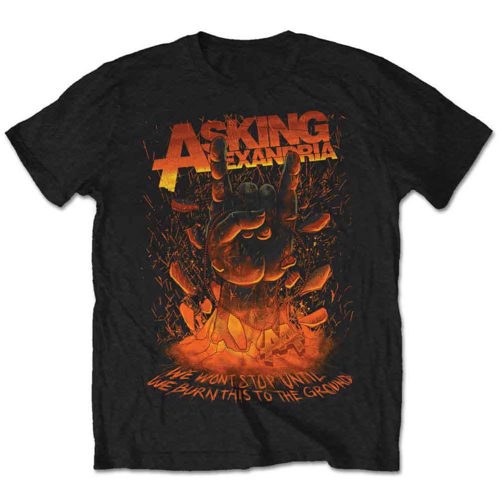 Asking Alexandria Metal Hand