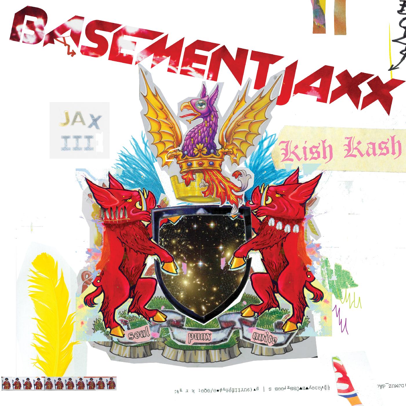 Basement Jaxx Kish Kash (Colored Vinyl, Red, White)