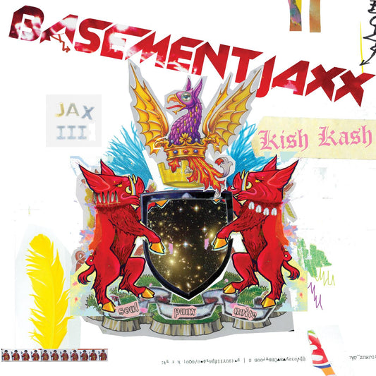 Basement Jaxx Kish Kash (Colored Vinyl, Red, White)