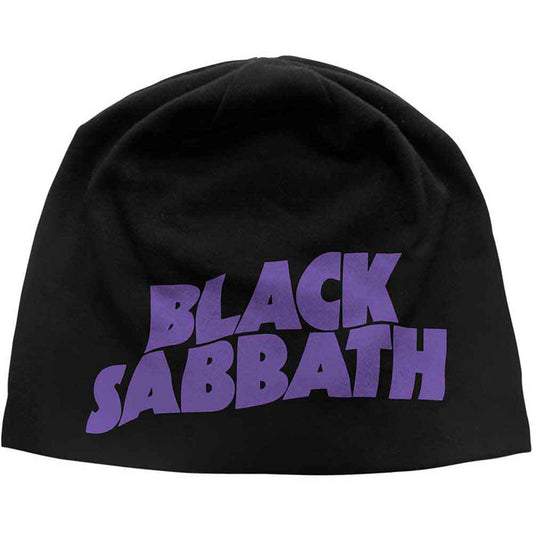 Black Sabbath Purple Logo JD Print