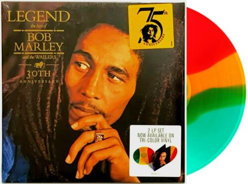 Bob Marley And The Wailers Legend: 30th Anniversary Edition (Tri-Colored Vinyl) (2 Lp's)