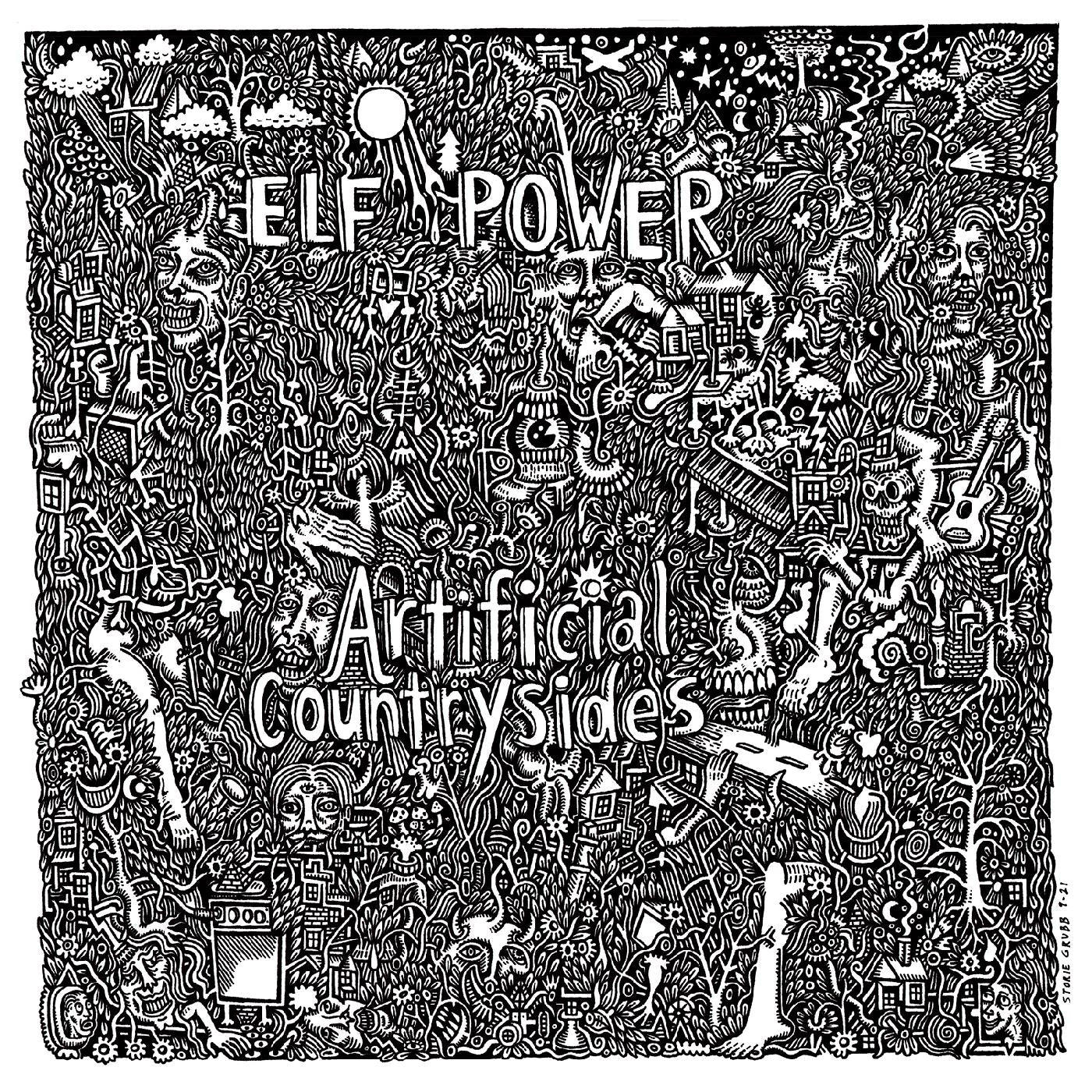 Elf Power Artificial Countrysides (CLEAR PURPLE VINYL)