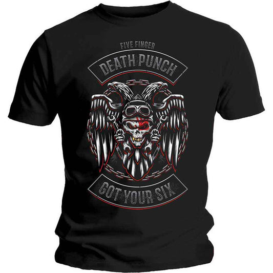 Five Finger Death Punch Biker Badge