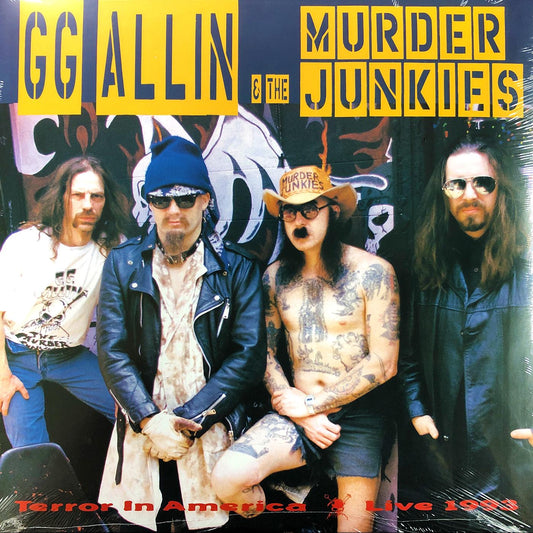 GG Allin & The Murder Junkies Terror In America (Limited Edition, Clear Vinyl, Green)