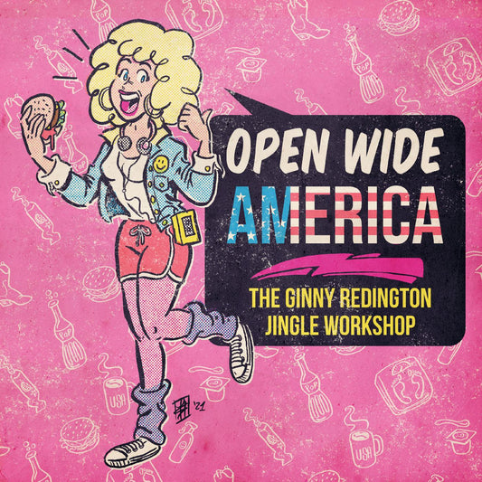 Ginny Redington Open Wide America: The Ginny Redington Jingle Workshop (WHITE VINYL)