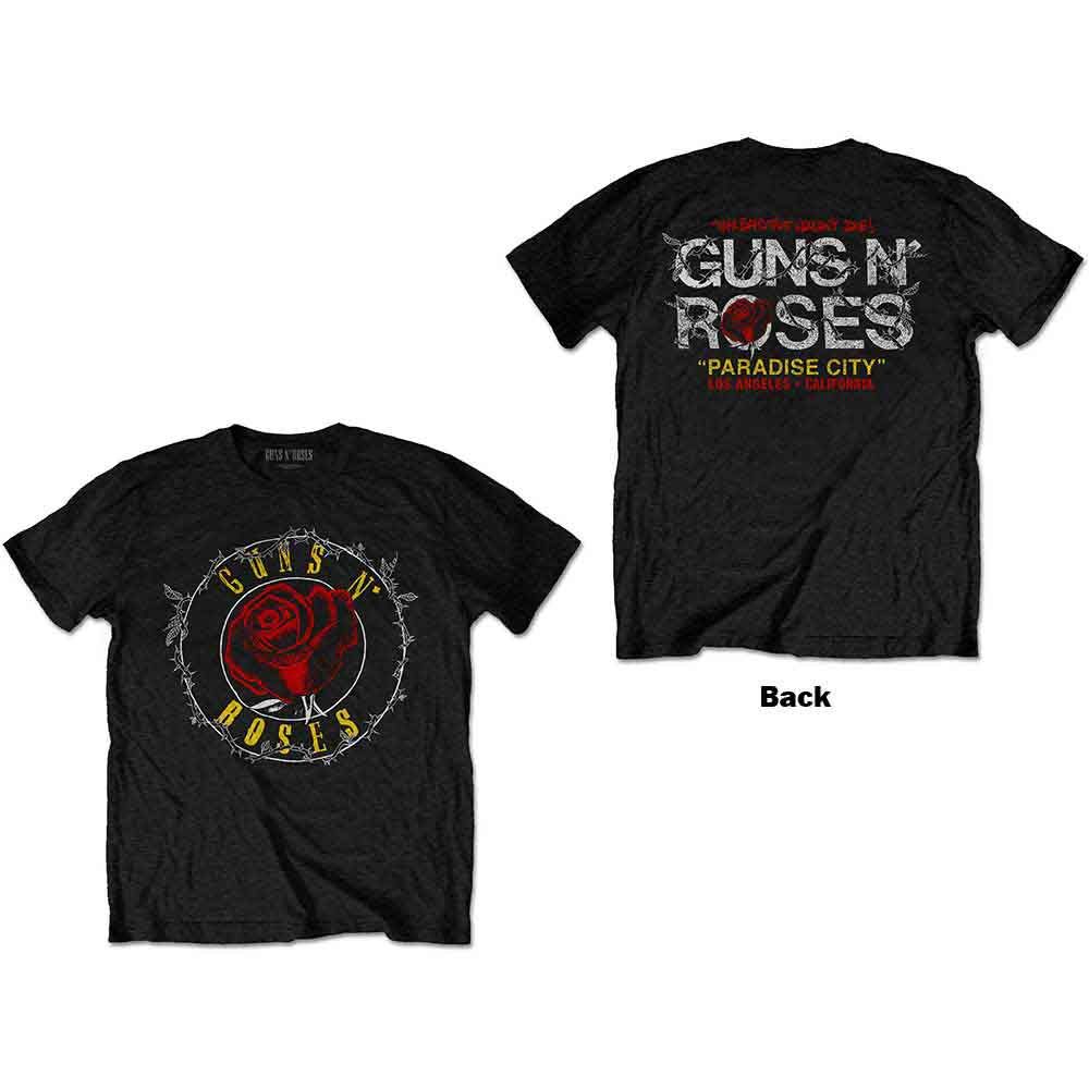 Guns N' Roses Rose Circle Paradise City