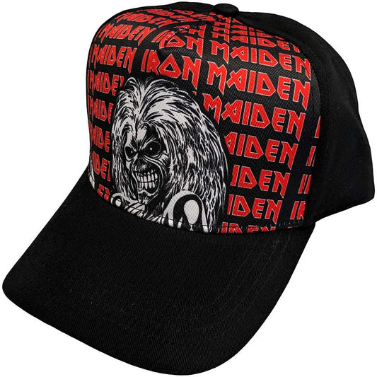 Iron Maiden Eddie Logo Repeat