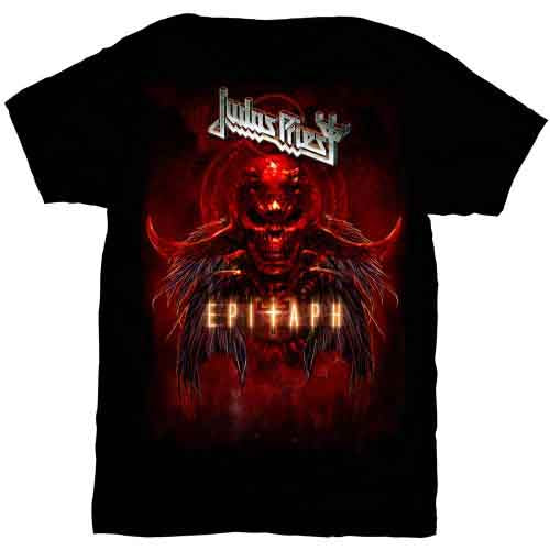 Judas Priest Epitaph Red Horns