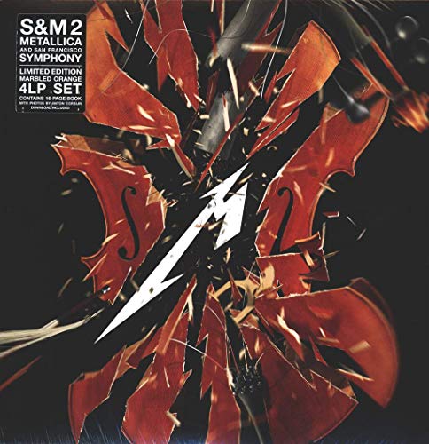 Metallica & San Francisco Symphony S&M2 (4LP Indie Exclusive | Marbled Orange Vinyl & Booklet)