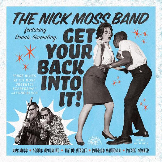 Nick Moss Band / Dennis Gruenling Get Your Back Into It (TRANSLUCENT RED VINYL)