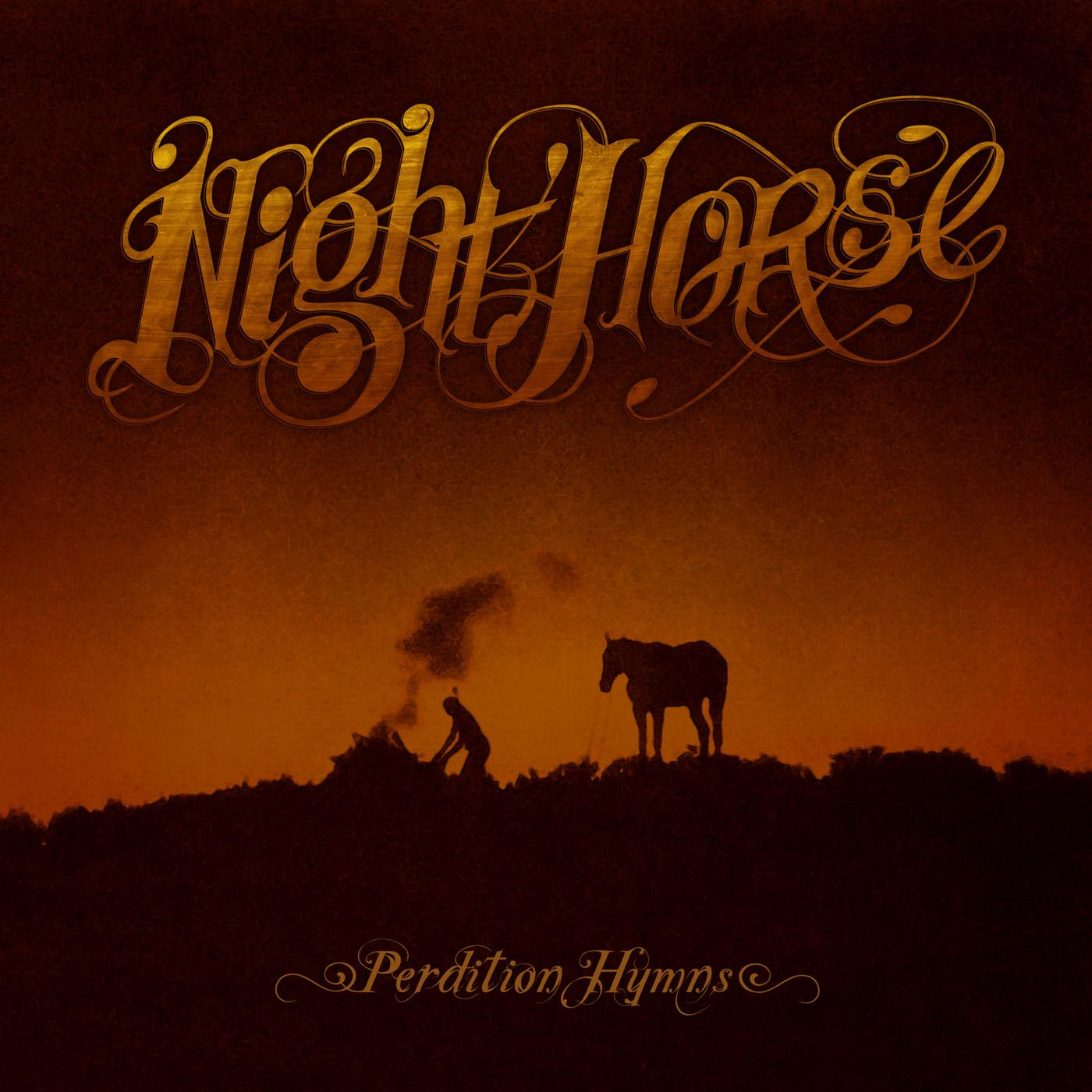 Night Horse Perdition Hymns (MARBLED RED VINYL)