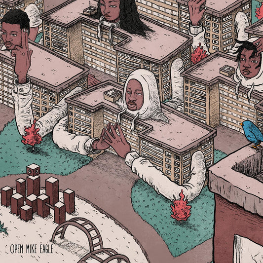 Open Mike Eagle Brick Body Kids Still Daydream (BRICK RED & CREAM VINYL)