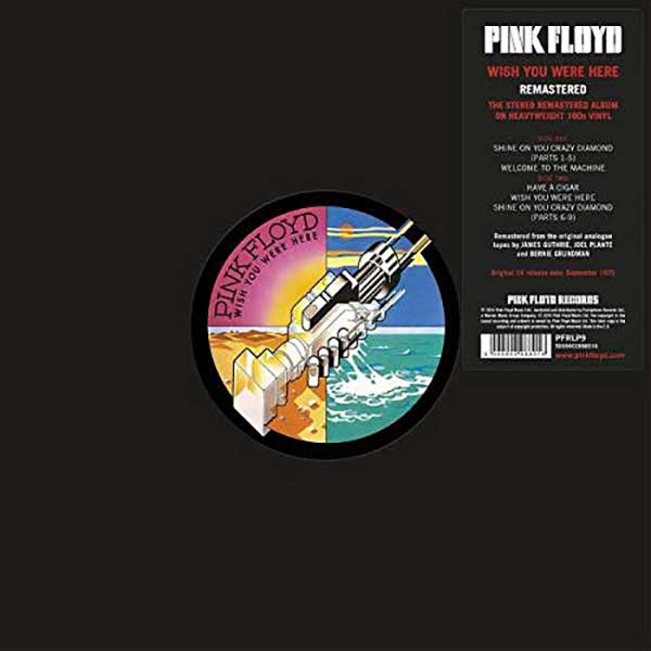 Pink Floyd Wish You Were Here (Remastered, 180 Gram Vinyl)