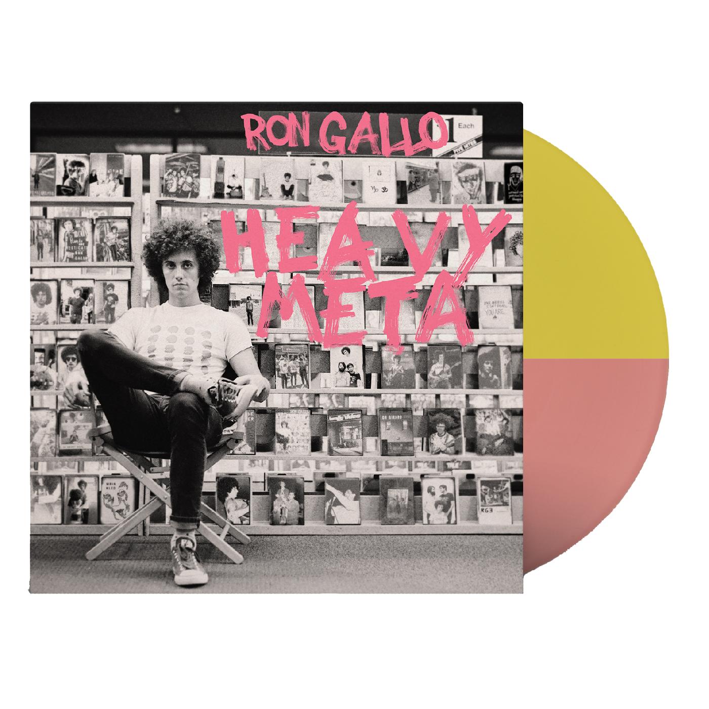 Ron Gallo Heavy Meta (YELLOW & PINK SPLIT COLOR VINYL)