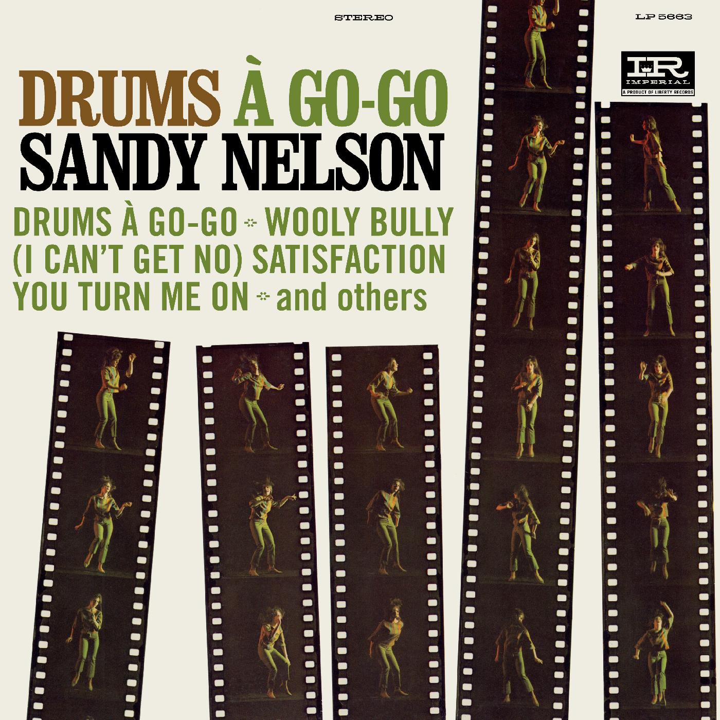 Sandy Nelson Drums A Go-Go (GREEN VINYL)