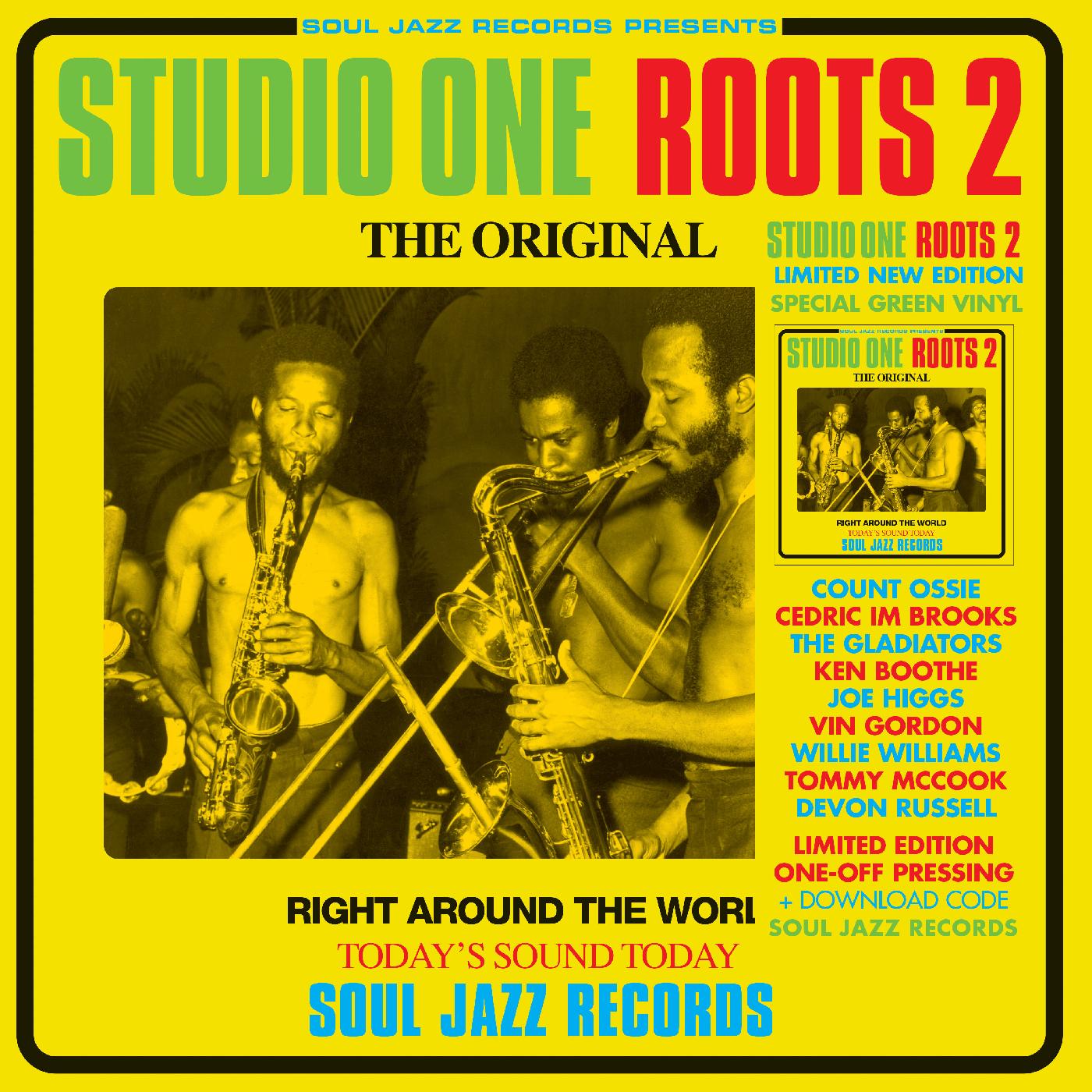 Soul Jazz Records Presents STUDIO ONE ROOTS 2 (TRANSPARENT GREEN VINYL)