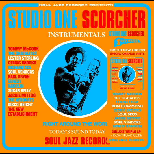 Soul Jazz Records Presents STUDIO ONE SCORCHER (TRANSPARENT ORANGE VINYL)