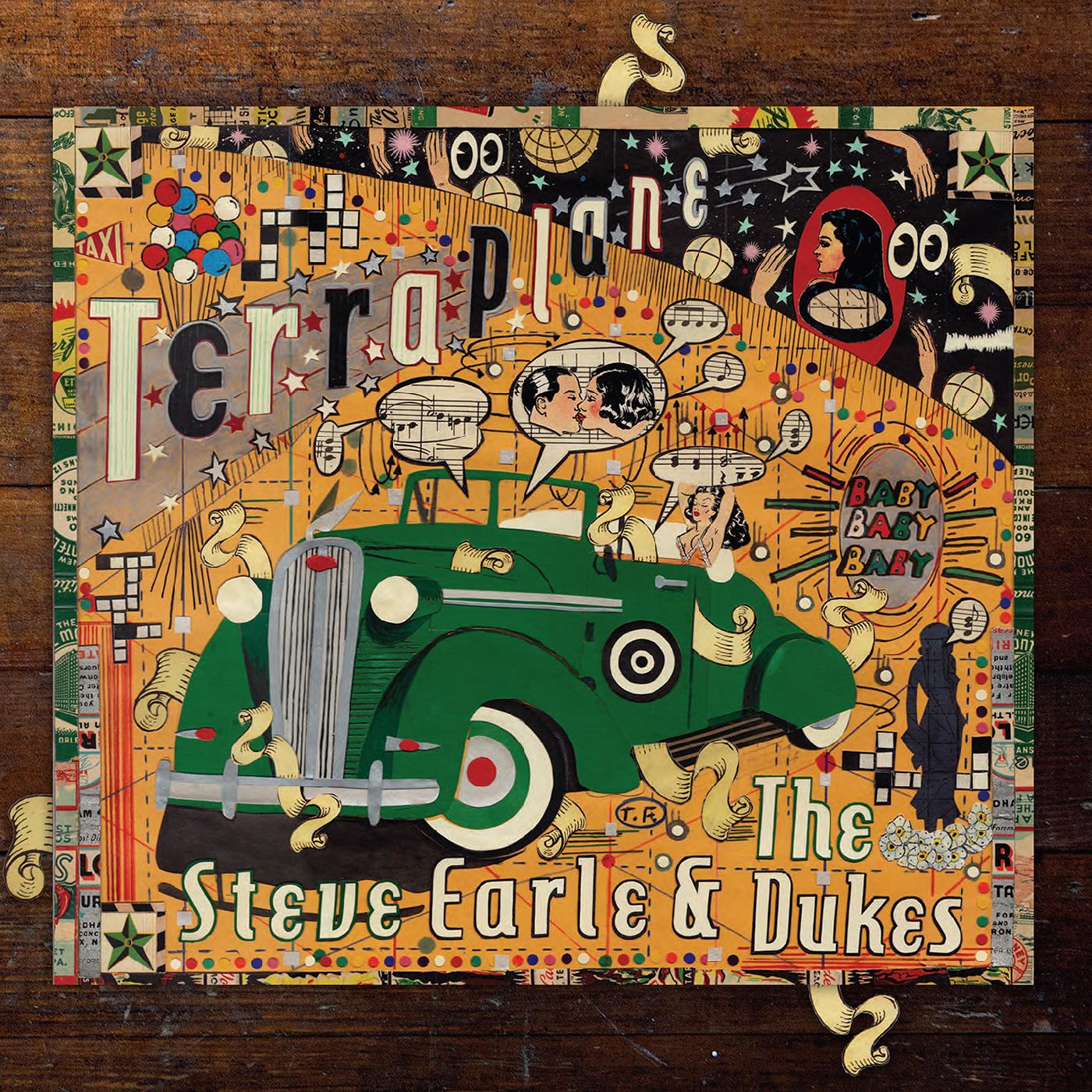 Steve And The Dukes Earle Terraplane (TRANSPARENT GOLD VINYL)