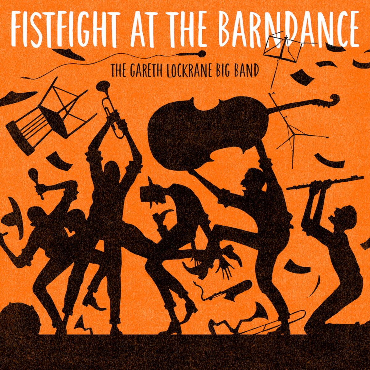 The Gareth Lockrane Big Band Fist Fight at the Barn Dance