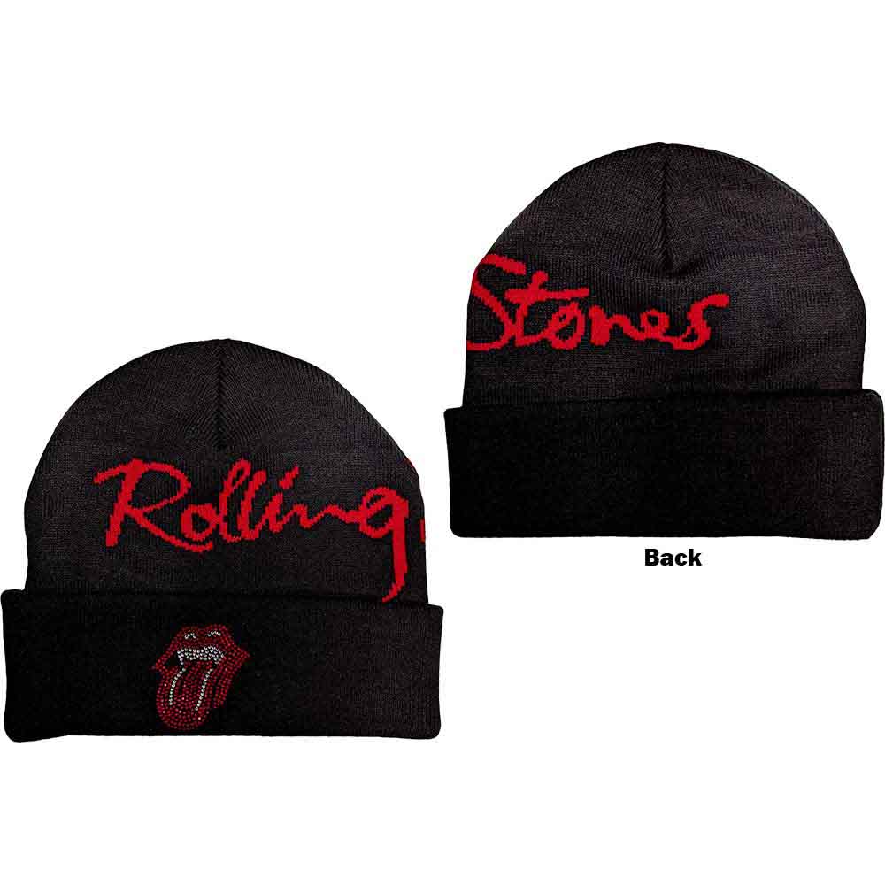 The Rolling Stones Embellished Classic Tongue