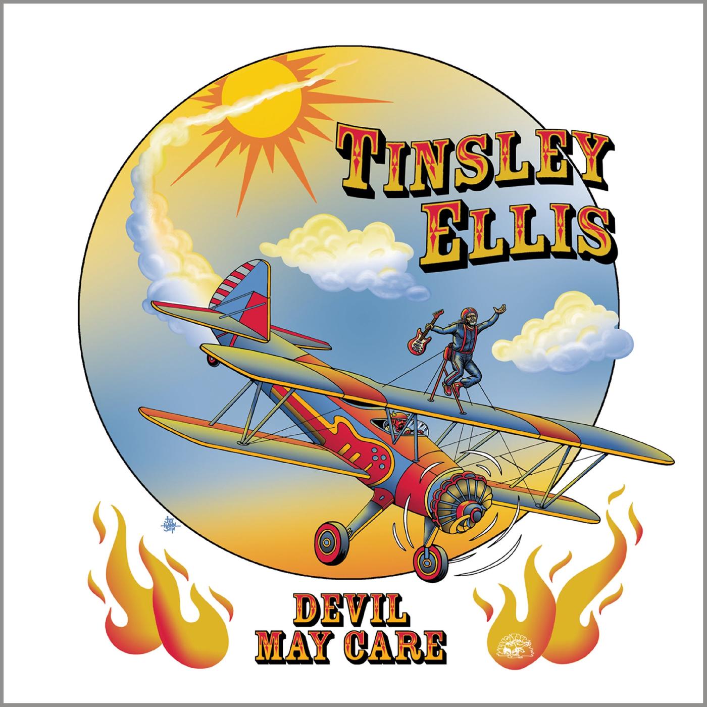 Tinsley Ellis Devil May Care (TRANSLUCENT RED VINYL)