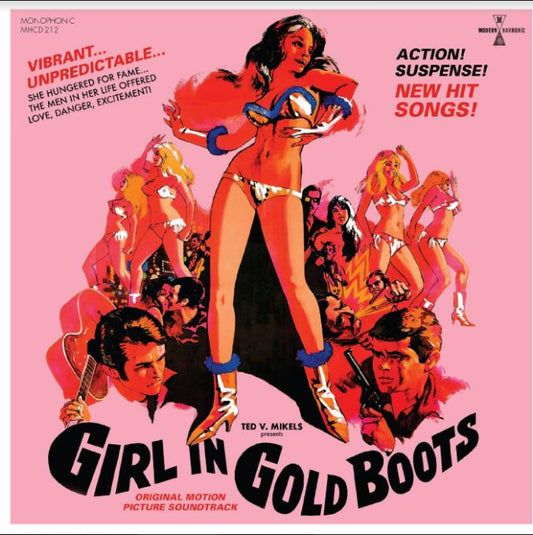 Various Artists Girl In Gold Boots Original Motion Picture Soundtrack (GOLD VINYL)