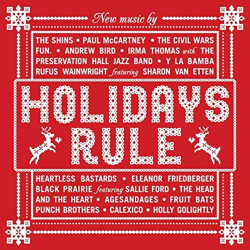 Various Artists Holidays Rule (Clear Vinyl, Red, Gatefold LP Jacket) (2 Lp's)