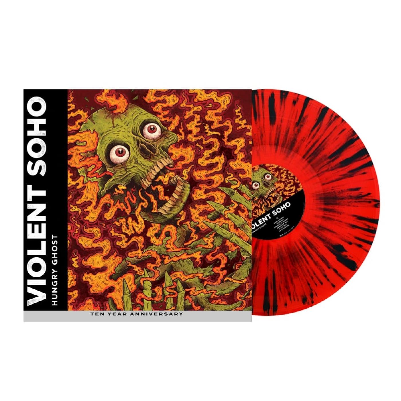 Violent Soho Hungry Ghost (10 Year Anniversary Edition) (BLACK & RED SPLATTER VINYL)